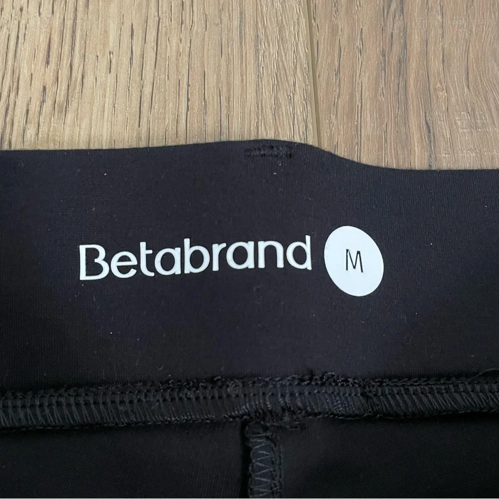 Betabrand Yoga Casual‎ Pull On Black Pants Womens Size Medium